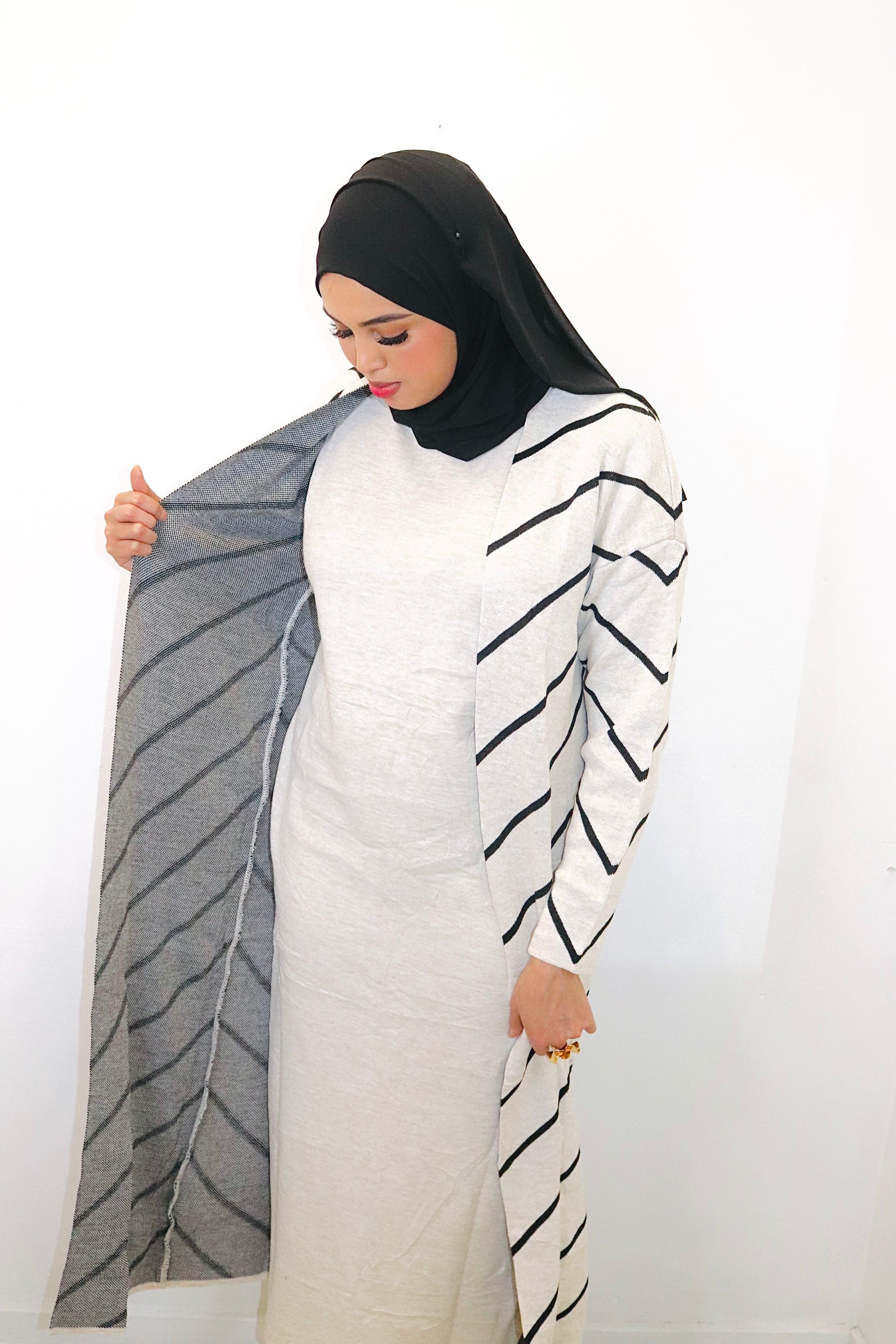 Winter stripes elegant