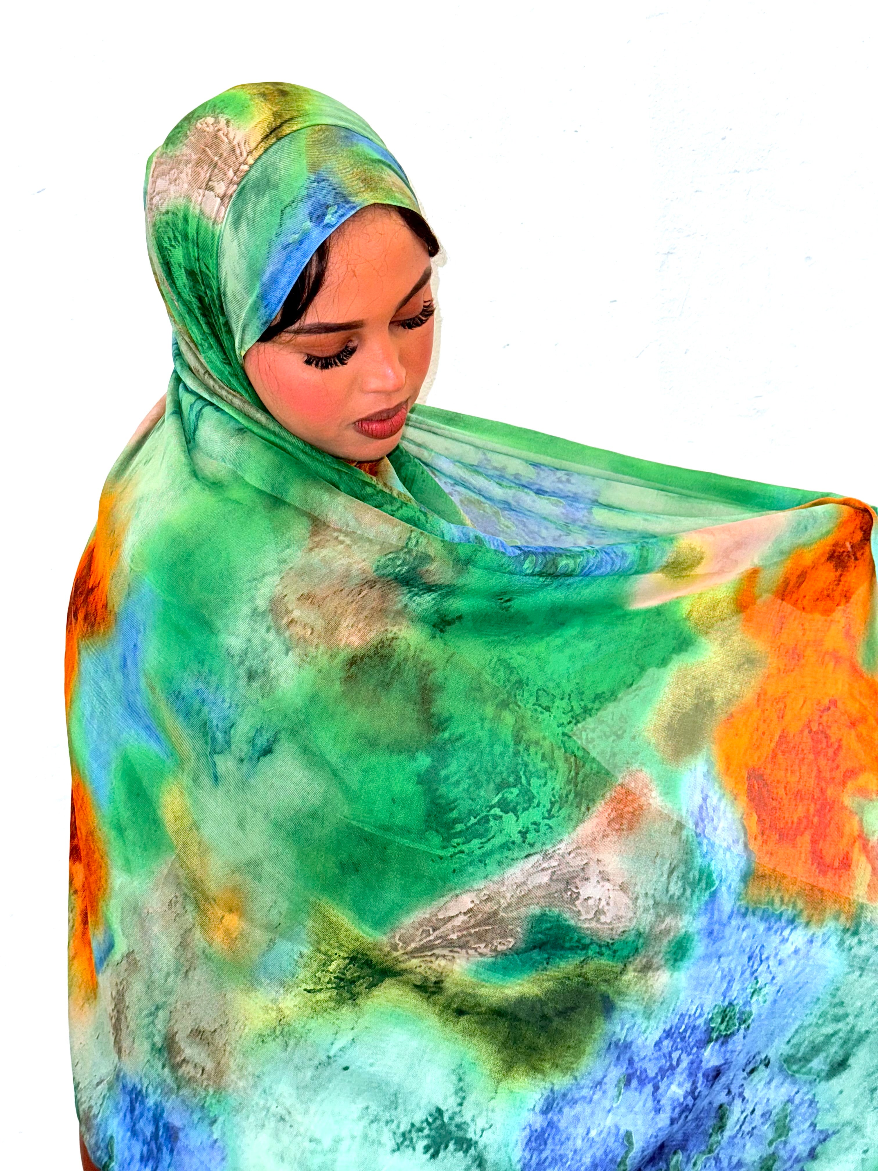 Colorful shawl