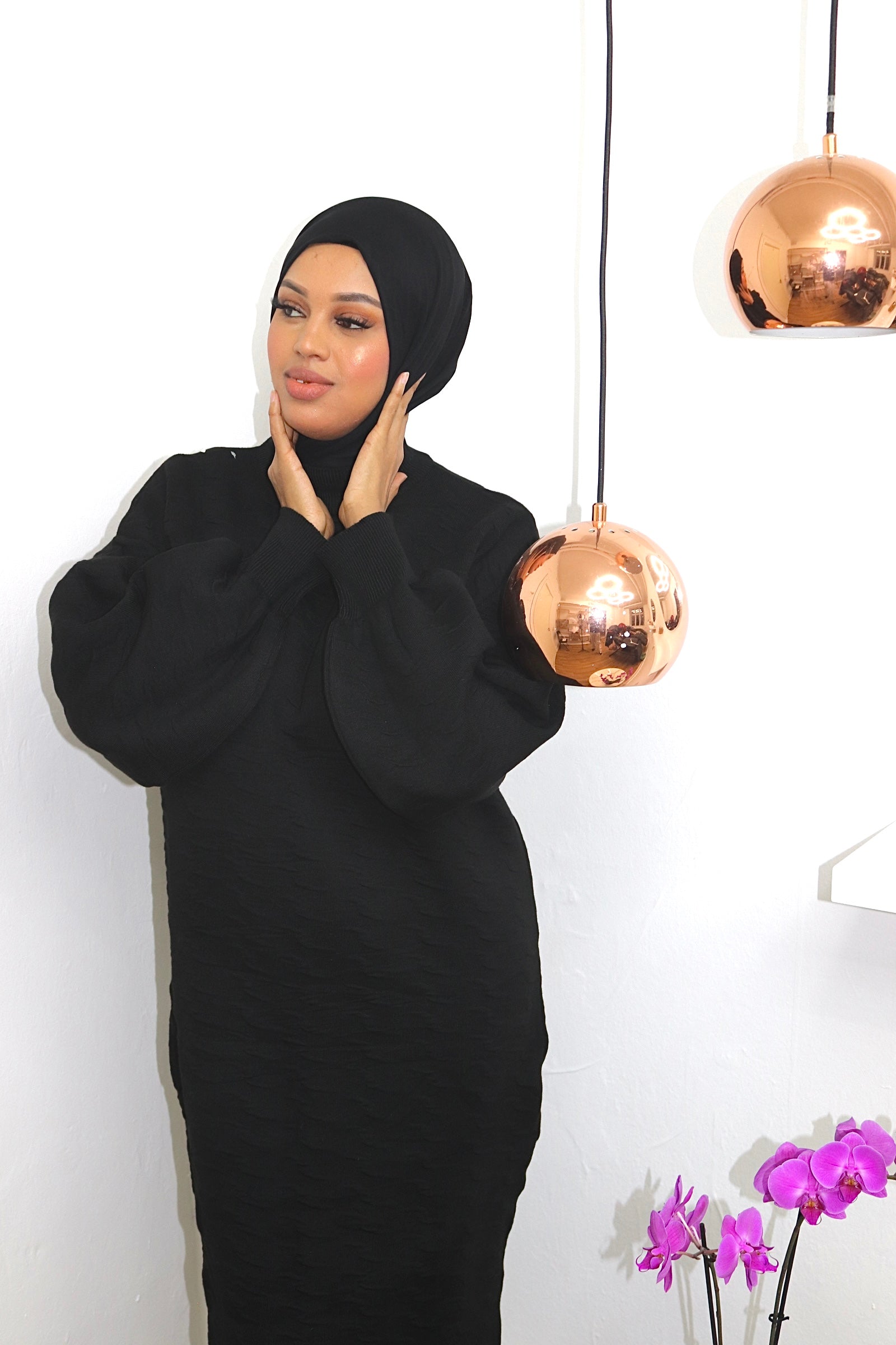 Cozy Cotton Knit Dress