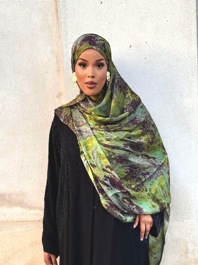Green hijab