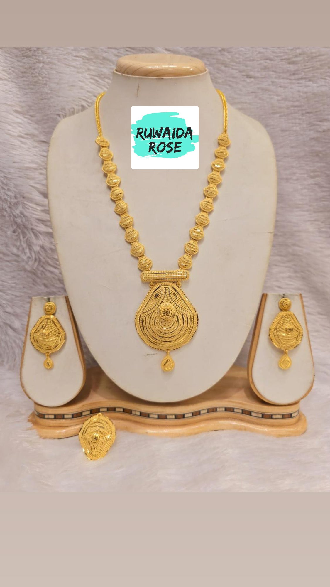 Golden charm collection