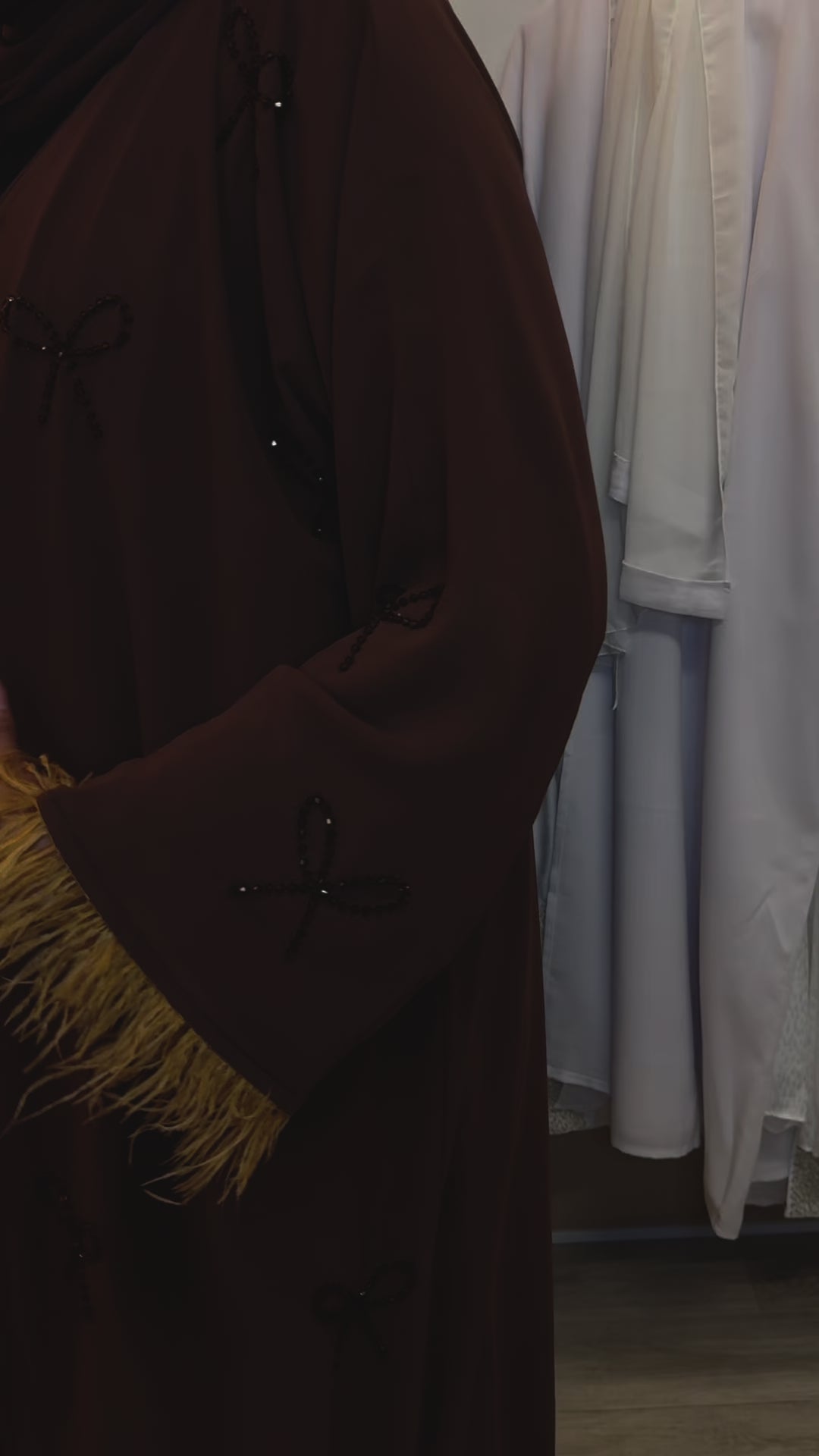 Classic brown abaya